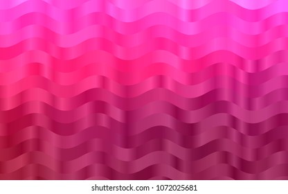 Dark Pink vector background with lava shapes. Shining illustration, which consist of blurred lines, circles. New composition for your brand book.