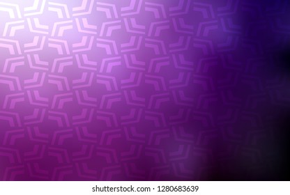 Dark Pink vector background with lava shapes. A completely new color illustration in marble style. A completely new memphis design for your business.