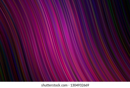 Dark Pink vector background with lava shapes. Creative geometric illustration in marble style with gradient. A new texture for your  ad, booklets, leaflets.