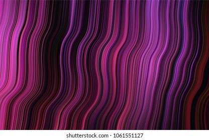 Dark Pink vector background with liquid shapes. Blurred geometric sample with gradient bubbles.  Brand-new design for your ads, poster, banner.