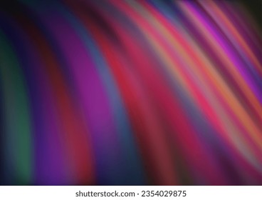 Dark Pink vector background with liquid shapes. A completely new color illustration in marble style. Pattern for your business design.
