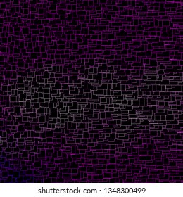 Dark Pink vector background in polygonal style. Abstract gradient illustration with colorful rectangles. Modern template for your landing page.