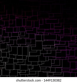 Dark Pink vector background in polygonal style. New abstract illustration with rectangular shapes. Pattern for websites, landing pages.