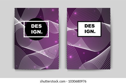 Dark Pink vector background for presentations. Blurred decorative design in abstract style with textbox. Beautiful design for cover of notepads.