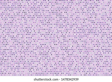 Dark Pink vector background with spots. Glitter abstract illustration with blurred drops of rain. Pattern for ads, leaflets.