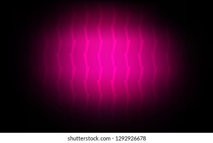 Dark Pink vector background with straight lines. Decorative shining illustration with lines on abstract template. The pattern for ad, booklets, leaflets.