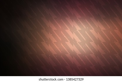 Dark Pink vector background with straight lines. Colorful shining illustration with lines on abstract template. Pattern for your busines websites.