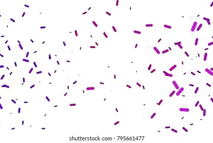 Dark Pink vector background with straight lines. Modern geometrical abstract illustration with staves. The pattern can be used as ads, poster, banner for medicine.