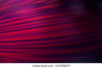 Dark Pink vector background with stright stripes. Modern geometrical abstract illustration with Lines. Template for your beautiful backgrounds.
