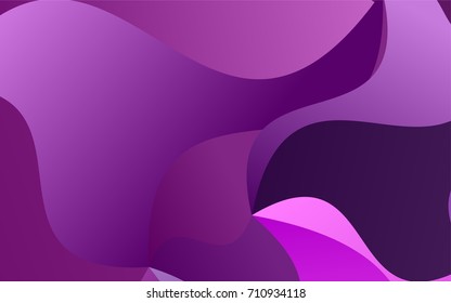 Dark Pink vector bandy pattern. A vague circumflex abstract illustration with gradient. The elegant pattern can be used as part of a brand book.