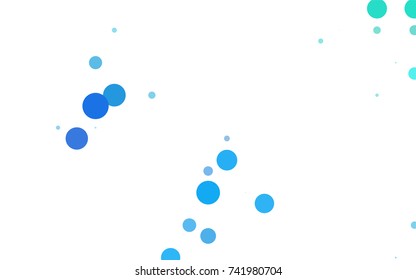 Dark Pink vector banner with circles, spheres. Abstract spots. Background of Art bubbles in halftone style with colored gradient.
