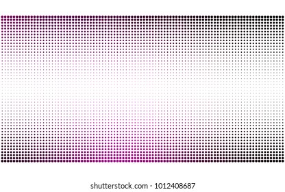 Dark Pink vector banners set of circles, spheres. Abstract spots. Art Background of bubbles in halftone style with colored gradient.