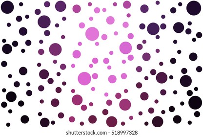 Dark Pink Vector banners set of circles, spheres. Abstract Circles. Art Vector Background.