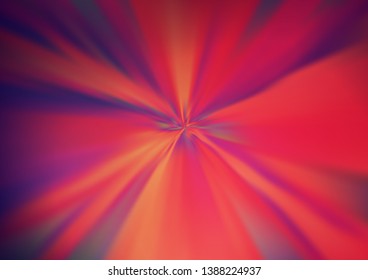 Dark Pink vector blur pattern. Creative illustration in halftone style with gradient. Brand new style for your business design.