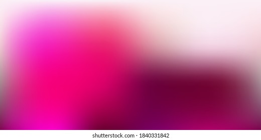 Dark Pink vector blurred backdrop. Abstract colorful illustration with blur gradient. Landing pages design.