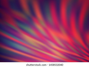 Dark Pink vector blurred background. Modern geometrical abstract illustration with gradient. The elegant pattern for brand book.