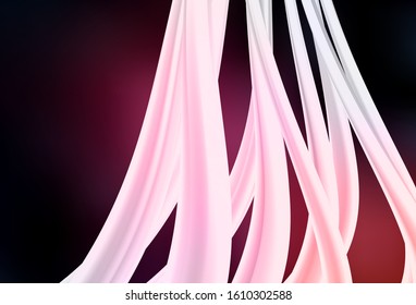Dark Pink vector blurred background. Colorful abstract illustration with gradient. New design for your business.