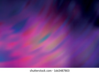 Dark Pink vector blurred background. Modern abstract illustration with gradient. Completely new design for your business.