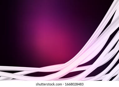Dark Pink vector blurred background. Colorful illustration in abstract style with gradient. The best blurred design for your business.