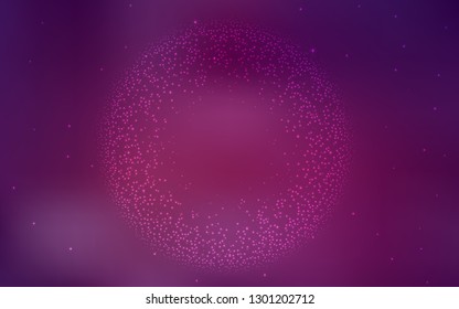 Dark Pink vector blurred bright texture. Modern abstract illustration with gradient. New way of your design.