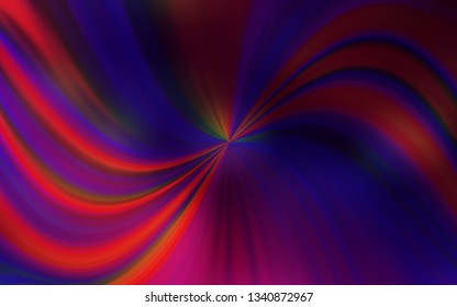 Dark Pink vector blurred bright texture. Abstract colorful illustration with gradient. New style design for your brand book.