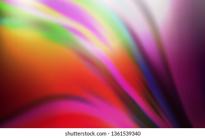Dark Pink vector blurred bright pattern. New colored illustration in blur style with gradient. Completely new design for your business.