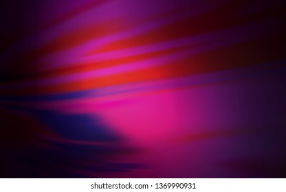 Dark Pink vector blurred bright pattern. Creative illustration in halftone style with gradient. Completely new design for your business.