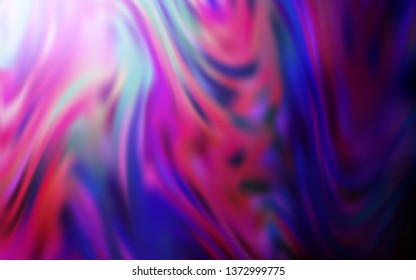 Dark Pink vector blurred bright template. New colored illustration in blur style with gradient. New style for your business design.