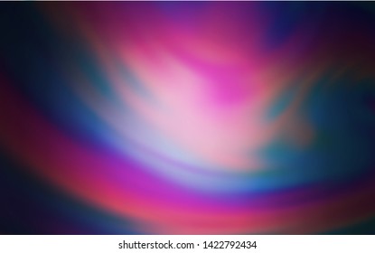 Dark Pink vector blurred bright pattern. Abstract colorful illustration with gradient. Background for designs.