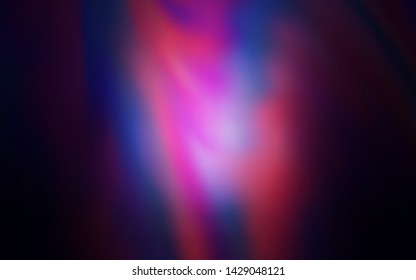 Dark Pink vector blurred bright template. Abstract colorful illustration with gradient. New style for your business design.