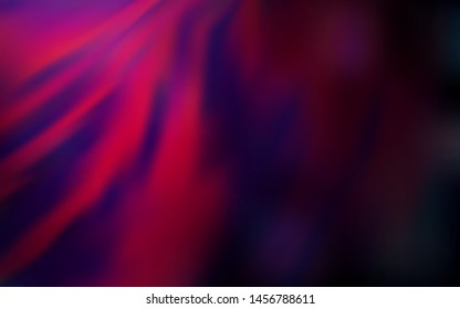 Dark Pink vector blurred bright template. Abstract colorful illustration with gradient. Blurred design for your web site.