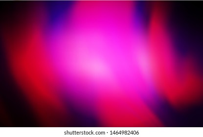 Dark Pink vector blurred bright texture. Modern abstract illustration with gradient. New way of your design.