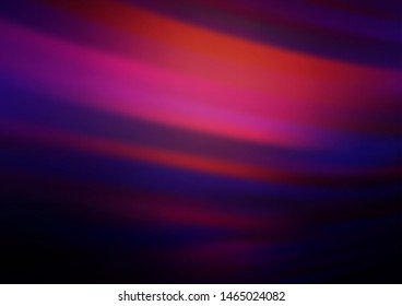 Dark Pink vector blurred bright background. Modern geometrical abstract illustration with gradient. The best blurred design for your business.