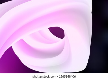 Dark Pink vector blurred bright texture. Modern abstract illustration with gradient. Elegant background for a brand book.