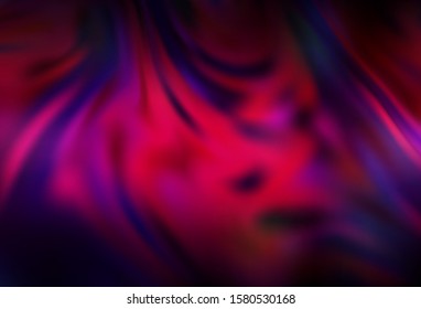 Dark Pink vector blurred bright template. Shining colored illustration in smart style. Background for designs.