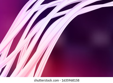 Dark Pink vector blurred bright template. An elegant bright illustration with gradient. Smart design for your work.