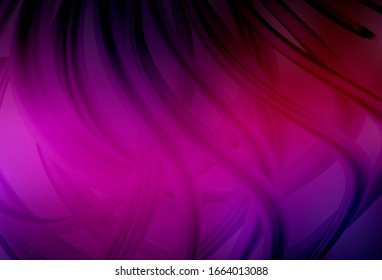 Dark Pink vector blurred bright texture. Modern abstract illustration with gradient. Elegant background for a brand book.