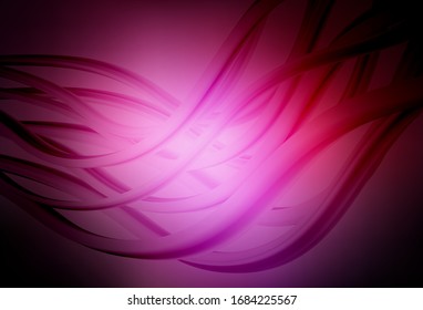 Dark Pink vector blurred bright template. Abstract colorful illustration with gradient. Elegant background for a brand book.