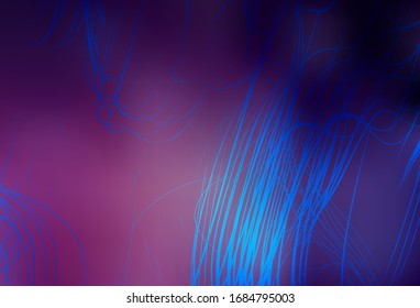 Dark Pink vector blurred bright pattern. Glitter abstract illustration with gradient design. New way of your design.