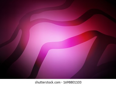Dark Pink vector blurred bright texture. Abstract colorful illustration with gradient. New design for your business.