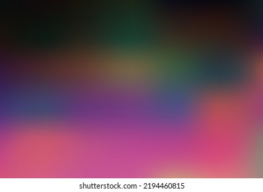 El vector rosado oscuro difuminó el patrón brillante. Ilustración abstracta moderna con gradiente. Plantilla para teléfonos móviles.