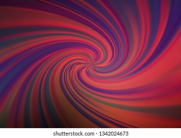 Dark Pink vector blurred and colored template. An elegant bright illustration with gradient. The elegant pattern for brand book.