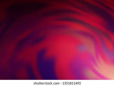 Dark Pink vector blurred and colored background. A vague abstract illustration with gradient. Brand new design for your business.