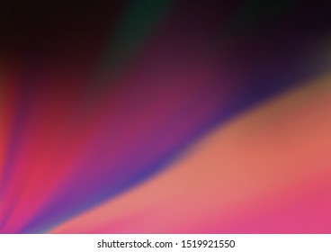 Dark Pink vector blurred and colored template. Colorful illustration in blurry style with gradient. A new texture for your design.