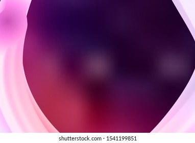 Dark Pink vector blurred and colored pattern. Abstract colorful illustration with gradient. Completely new design for your business.