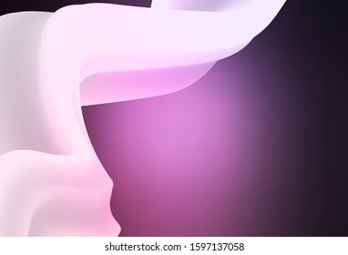 Dark Pink vector blurred and colored pattern. Modern abstract illustration with gradient. Smart design for your work.