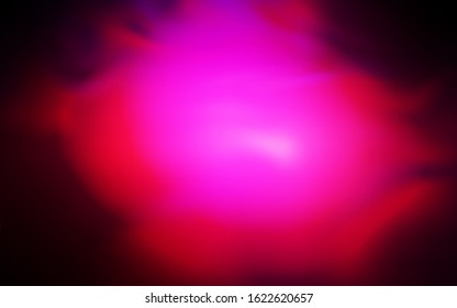 Dark Pink vector blurred and colored pattern. New colored illustration in blur style with gradient. Completely new design for your business.
