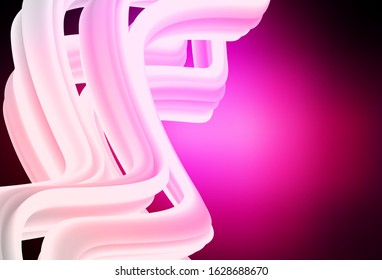 Dark Pink vector blurred and colored pattern. Abstract colorful illustration with gradient. New style for your business design.
