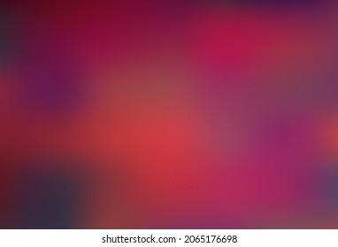 Vector rosa oscuro borroso y color de fondo. Una elegante ilustración brillante con gradiente. Plantilla para cualquier libro de marca.