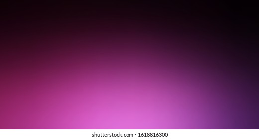 Dark Pink vector blurred colorful background. Abstract illustration with gradient blur design. Sample for your web designers.
